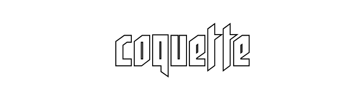 Deathshead Outline  Free Fonts Download