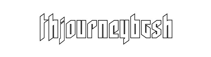 Deathshead Outline  Free Fonts Download