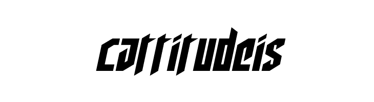 Deathshead Semi-Italic  Free Fonts Download