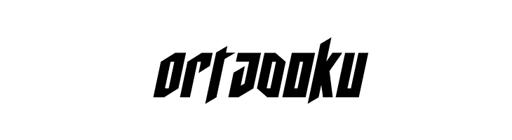 Deathshead Semi-Italic  Free Fonts Download