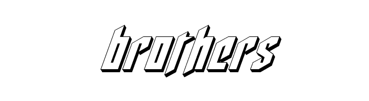 Deathshead 3D Italic  Free Fonts Download