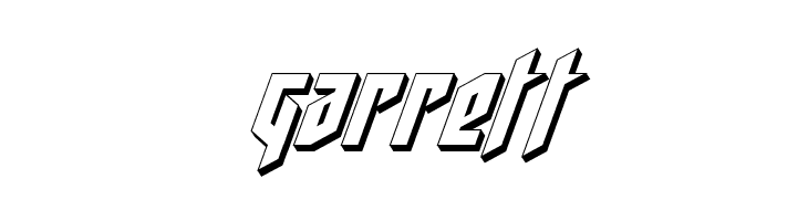 Deathshead 3D Italic  Free Fonts Download