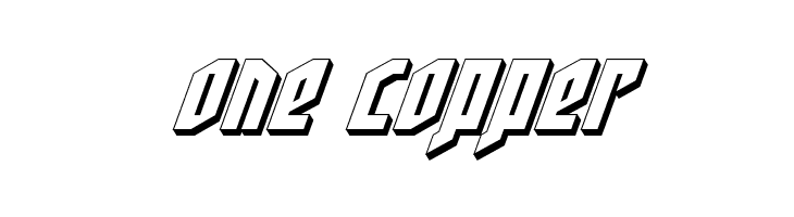 Deathshead 3D Italic  Free Fonts Download