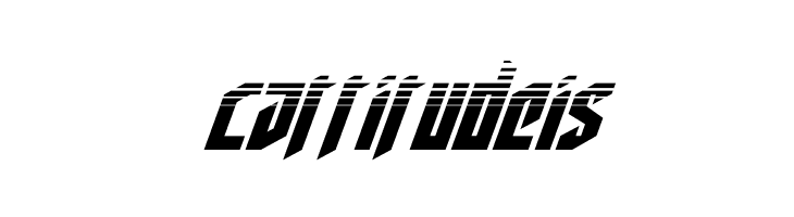 Deathshead Halftone Italic  Free Fonts Download