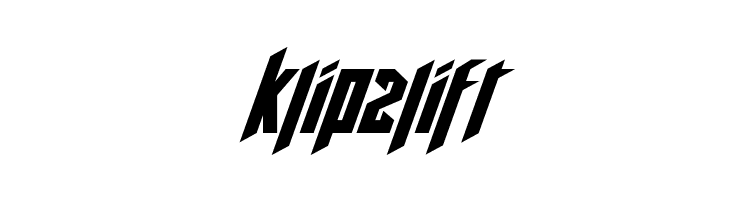 Deathshead Italic  Free Fonts Download