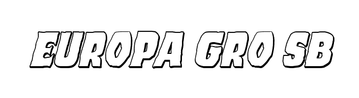 Dusk Demon 3D Italic  Free Fonts Download