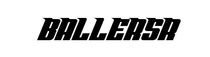 Bandit & Snowman Wide Italic  Free Fonts Download