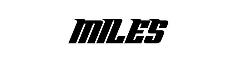 Bandit & Snowman Wide Italic  Free Fonts Download