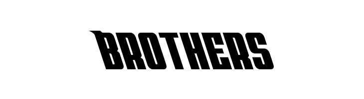 Bandit & Snowman Semi-Leftalic  Free Fonts Download