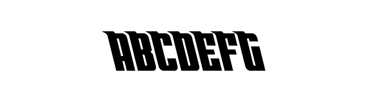 Bandit & Snowman Slight Left  Free Fonts Download