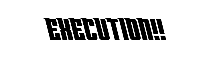 Bandit & Snowman Slight Left  Free Fonts Download