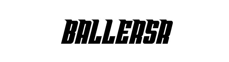 Bandit & Snowman Slight Italic  Free Fonts Download