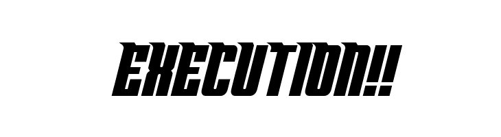 Bandit & Snowman Slight Italic  Free Fonts Download