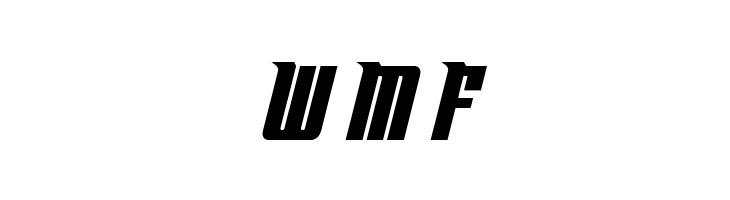 Bandit & Snowman Slight Italic  Free Fonts Download