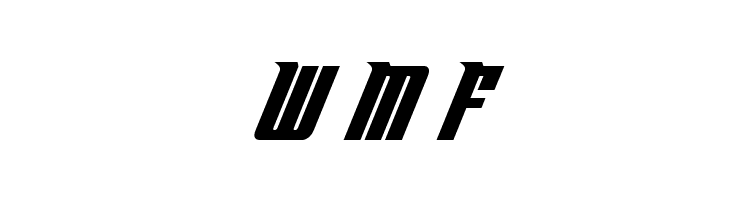 Bandit & Snowman Spaced Italic  Free Fonts Download