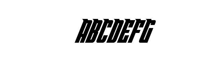 Bandit & Snowman Condense Ital  Free Fonts Download