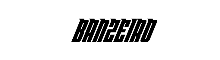 Bandit & Snowman Condense Ital  Free Fonts Download