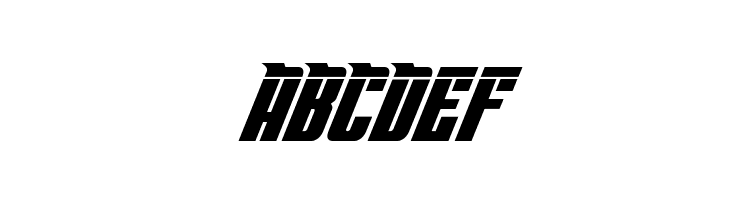 Bandit & Snowman Laser Italic  Free Fonts Download