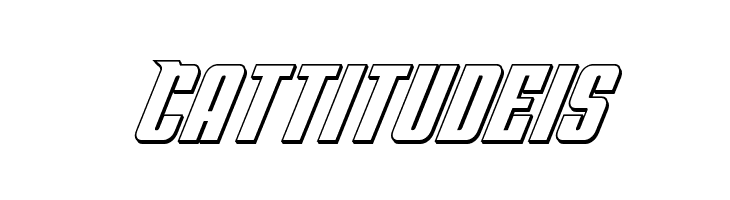 Bandit & Snowman 3D Italic  Free Fonts Download