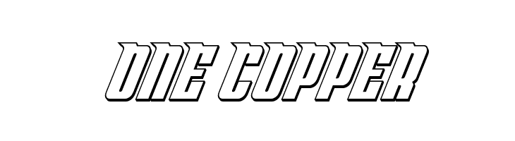 Bandit & Snowman 3D Italic  Free Fonts Download