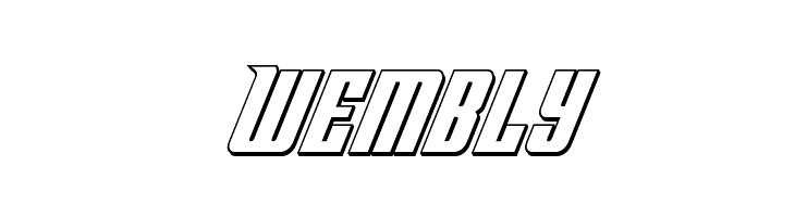 Bandit & Snowman 3D Italic  Free Fonts Download