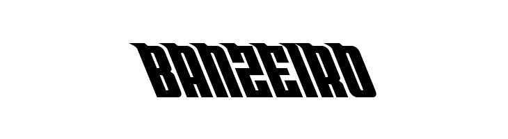 Bandit & Snowman Leftalic  Free Fonts Download