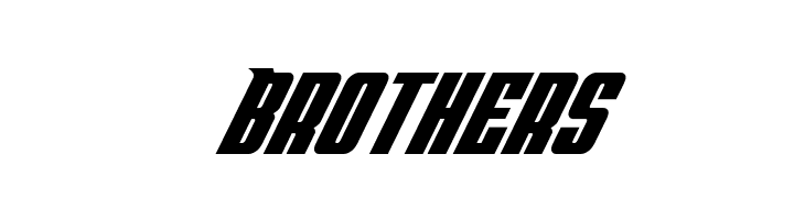 Bandit & Snowman Super Italic  Free Fonts Download