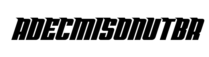 Bandit & Snowman Exp Semi-Ital  Free Fonts Download