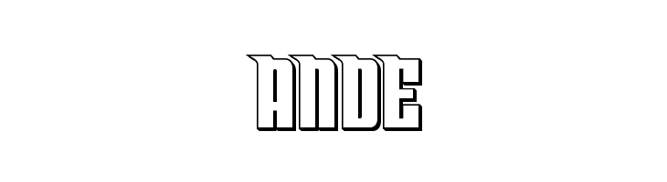 Bandit & Snowman 3D  Free Fonts Download