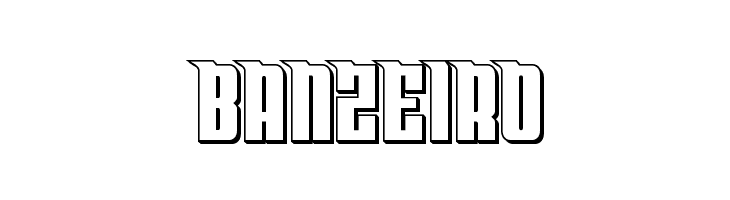 Bandit & Snowman 3D  Free Fonts Download