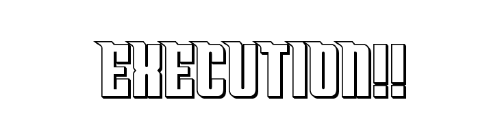 Bandit & Snowman 3D  Free Fonts Download