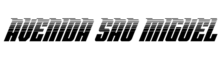 Bandit & Snowman Halftone Ital  Free Fonts Download