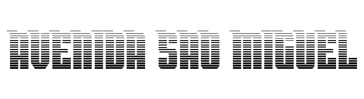 Bandit & Snowman Gradient  Free Fonts Download