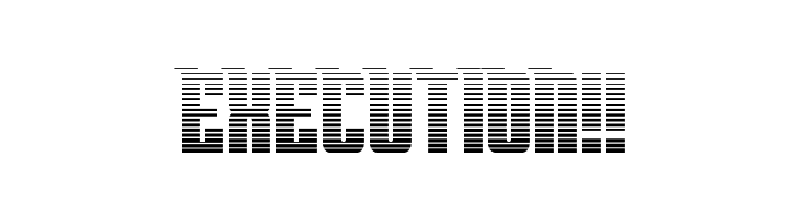 Bandit & Snowman Gradient  Free Fonts Download