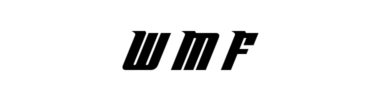 Bandit & Snowman Expanded Ital  Free Fonts Download