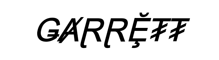 Hack Attack Bold Italic  Free Fonts Download