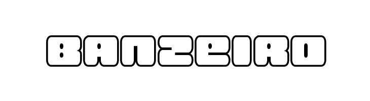 Hula Hoop Girl Bold Outline  Free Fonts Download