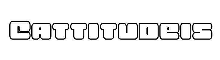 Hula Hoop Girl Bold Outline  Free Fonts Download