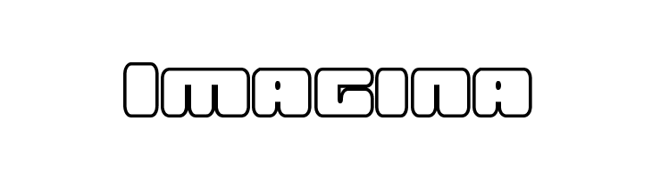 Hula Hoop Girl Bold Outline  Free Fonts Download