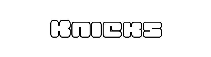 Hula Hoop Girl Bold Outline  Free Fonts Download