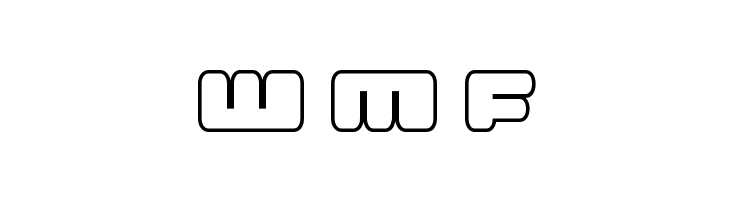 Hula Hoop Girl Bold Outline  Free Fonts Download