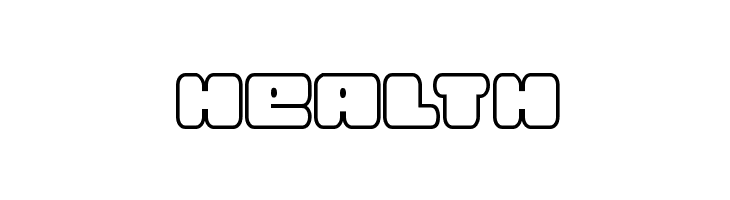 Hula Hoop Girl Bold Outline  Free Fonts Download