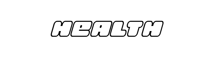 Hula Hoop Girl Bold Outline It  Free Fonts Download
