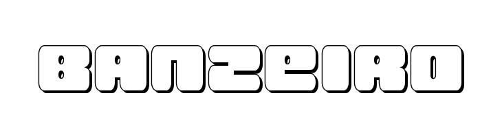 Hula Hoop Girl 3D  Free Fonts Download