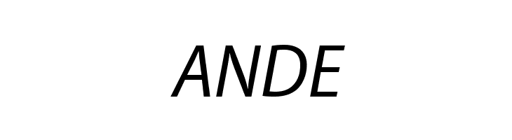 Myriad Apple MediumItalic  Free Fonts Download