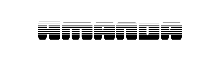 Hula Hoop Girl Gradient  Free Fonts Download