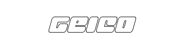 Hula Hoop Girl Outline Italic  Free Fonts Download