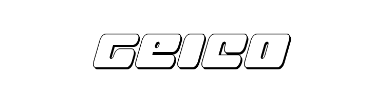 Hula Hoop Girl 3D Italic  Free Fonts Download