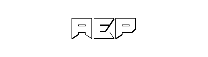 Dagger Dancer 3D  Free Fonts Download