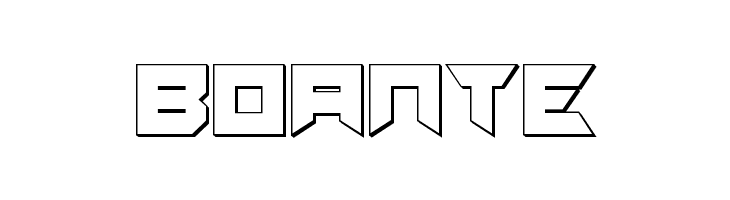 Dagger Dancer 3D  Free Fonts Download